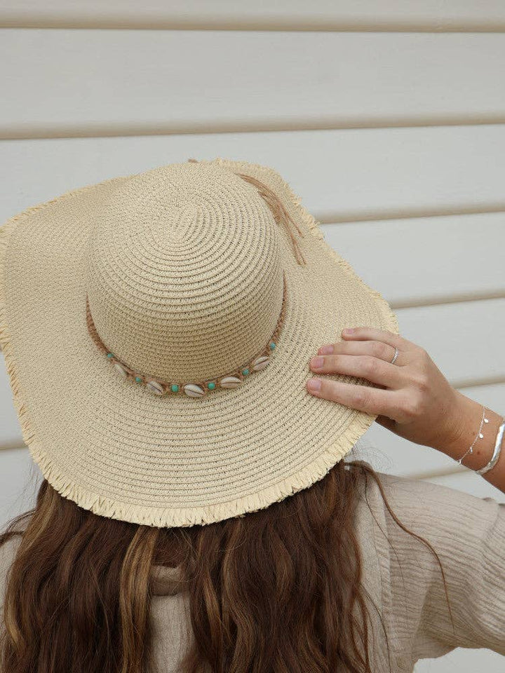 Floppy Cowrie Shell Sun Hat