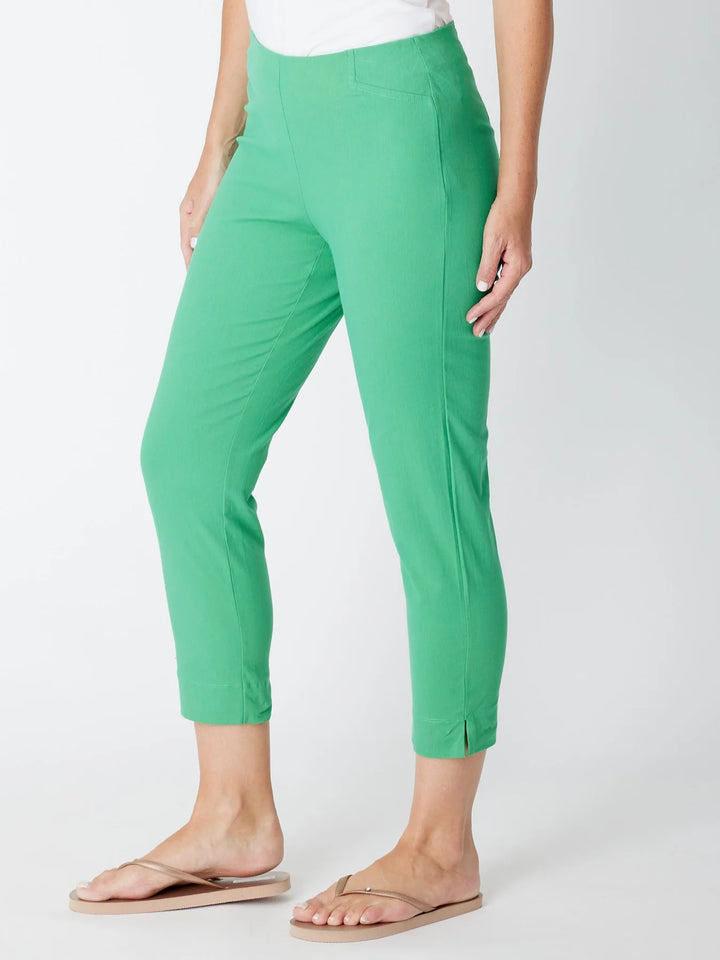 Slim Cottolene Pant 7/8