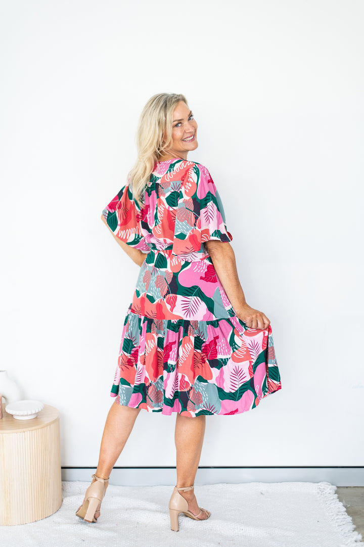 Leaves Selma Dress