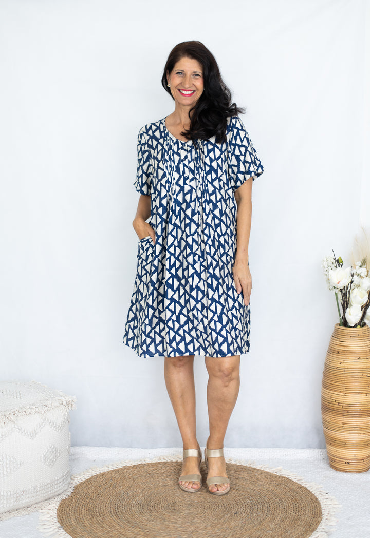 Mathea Dress Navy