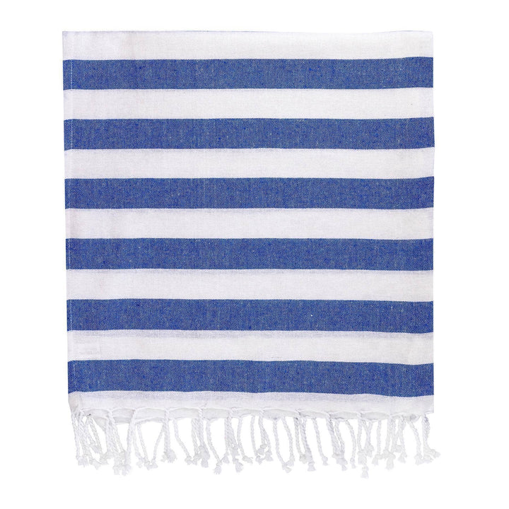 Turkish Beach Towel Blue Stripe