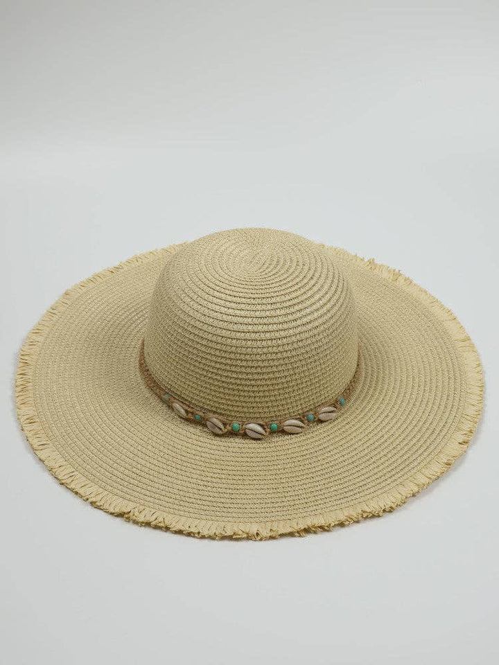 Floppy Cowrie Shell Sun Hat