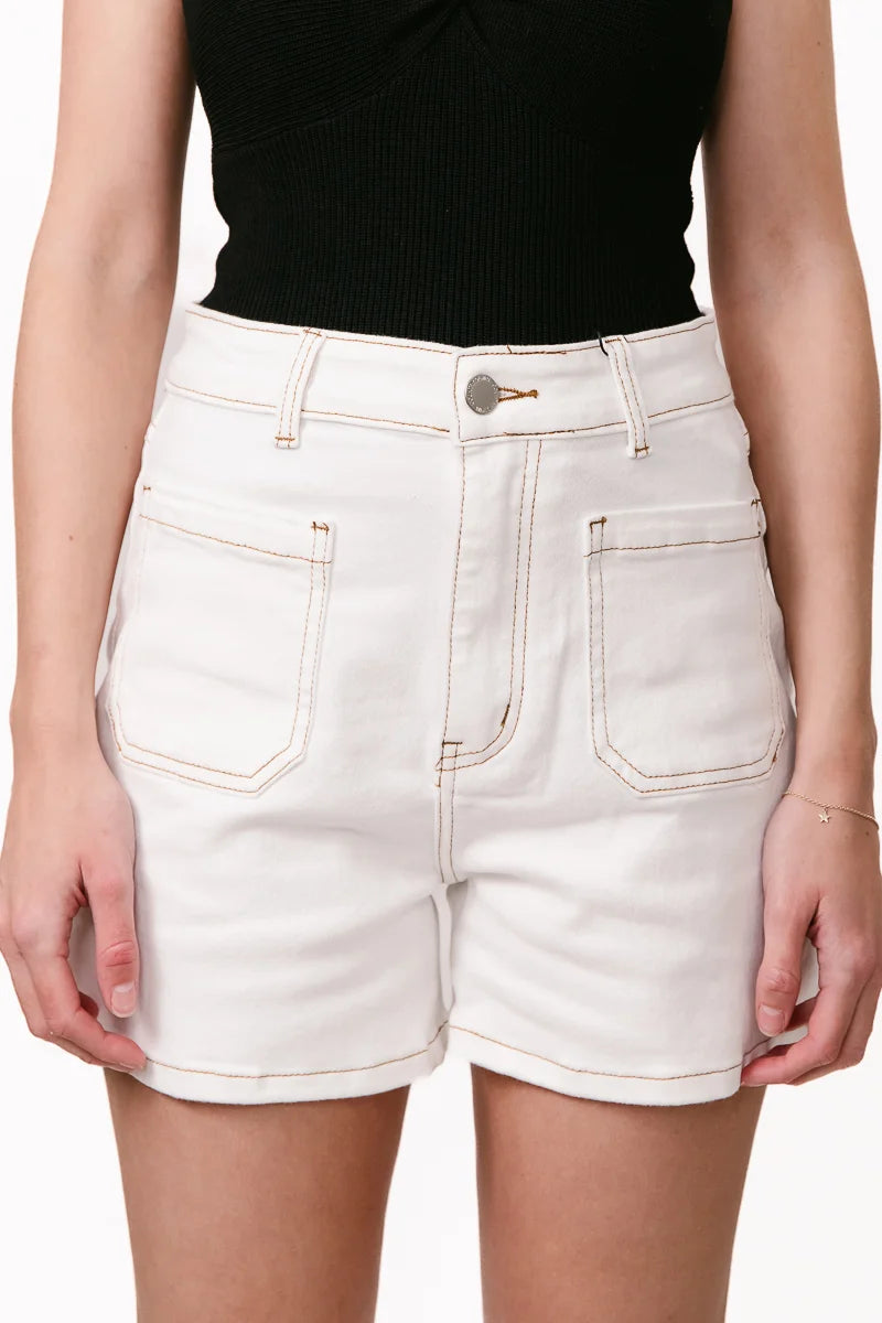 CD Stretch Cotton Shorts