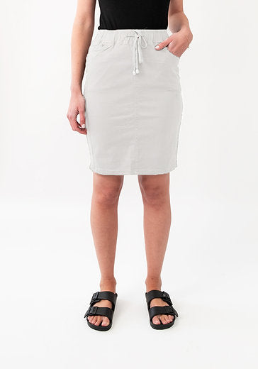 CD Skirt White Denim