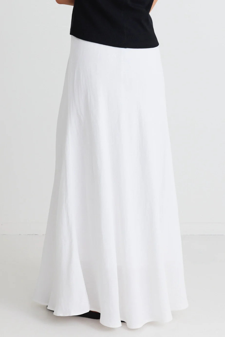 Bias Cut Maxi Skirt