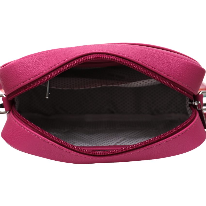 Donna Cross Body Bag Fuschia