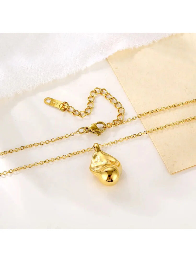 18K Gold Plated Waterdrop Necklace