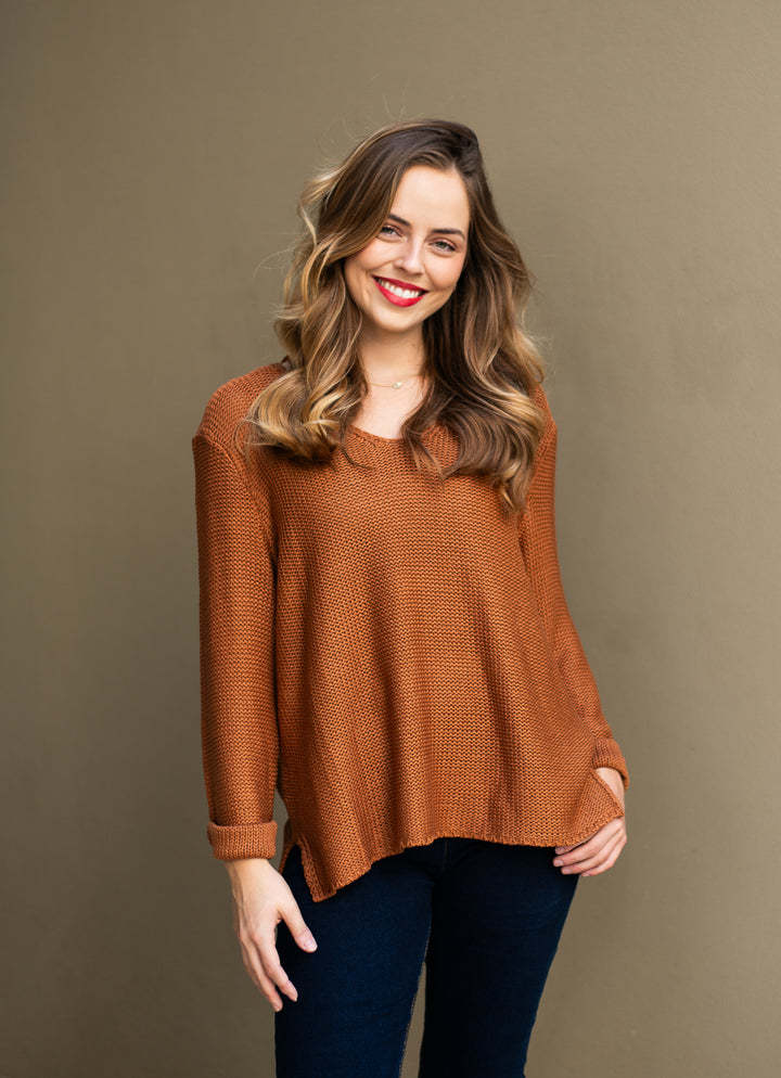 Annie Cotton Knit Tan