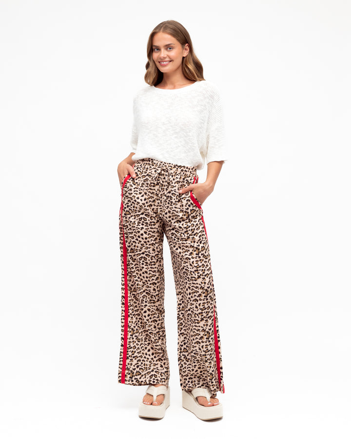 Racing Leopard Pants