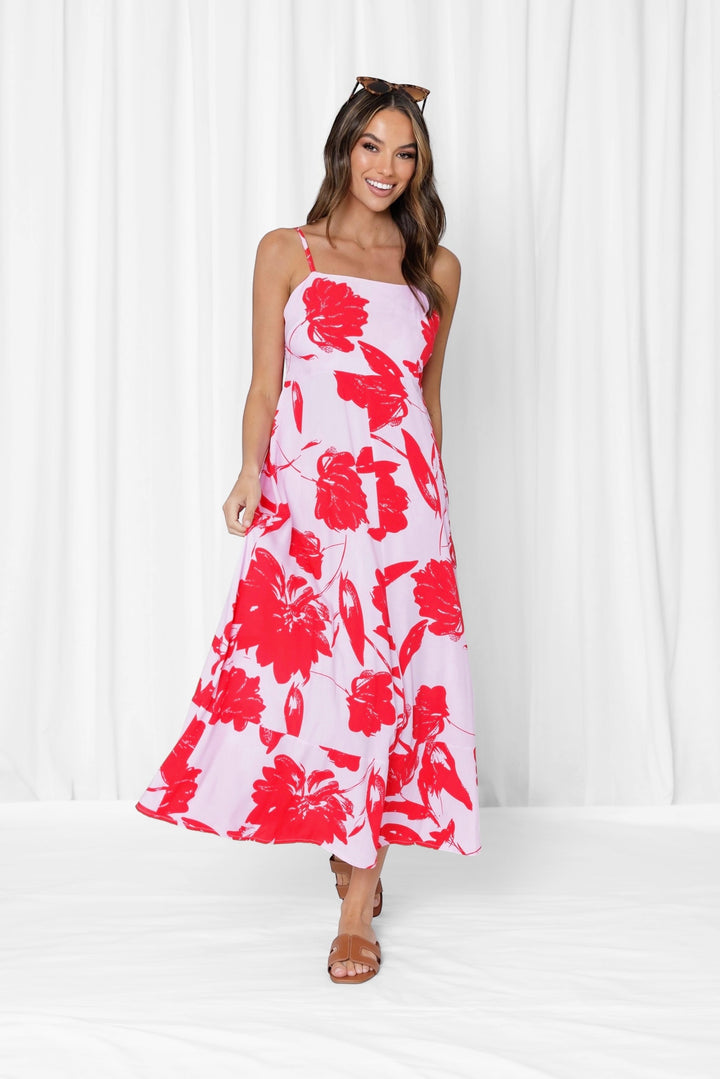 Felicity Floral Midi Dress