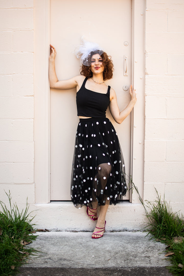 Dotty Tulle Skirt