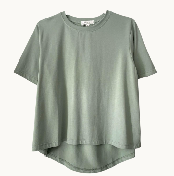 Pleat Back Tee