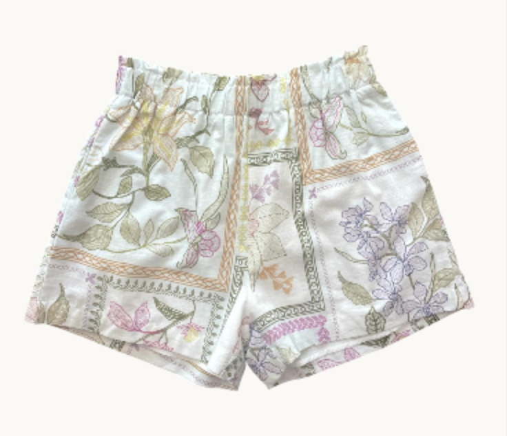 Zoe Print Shorts