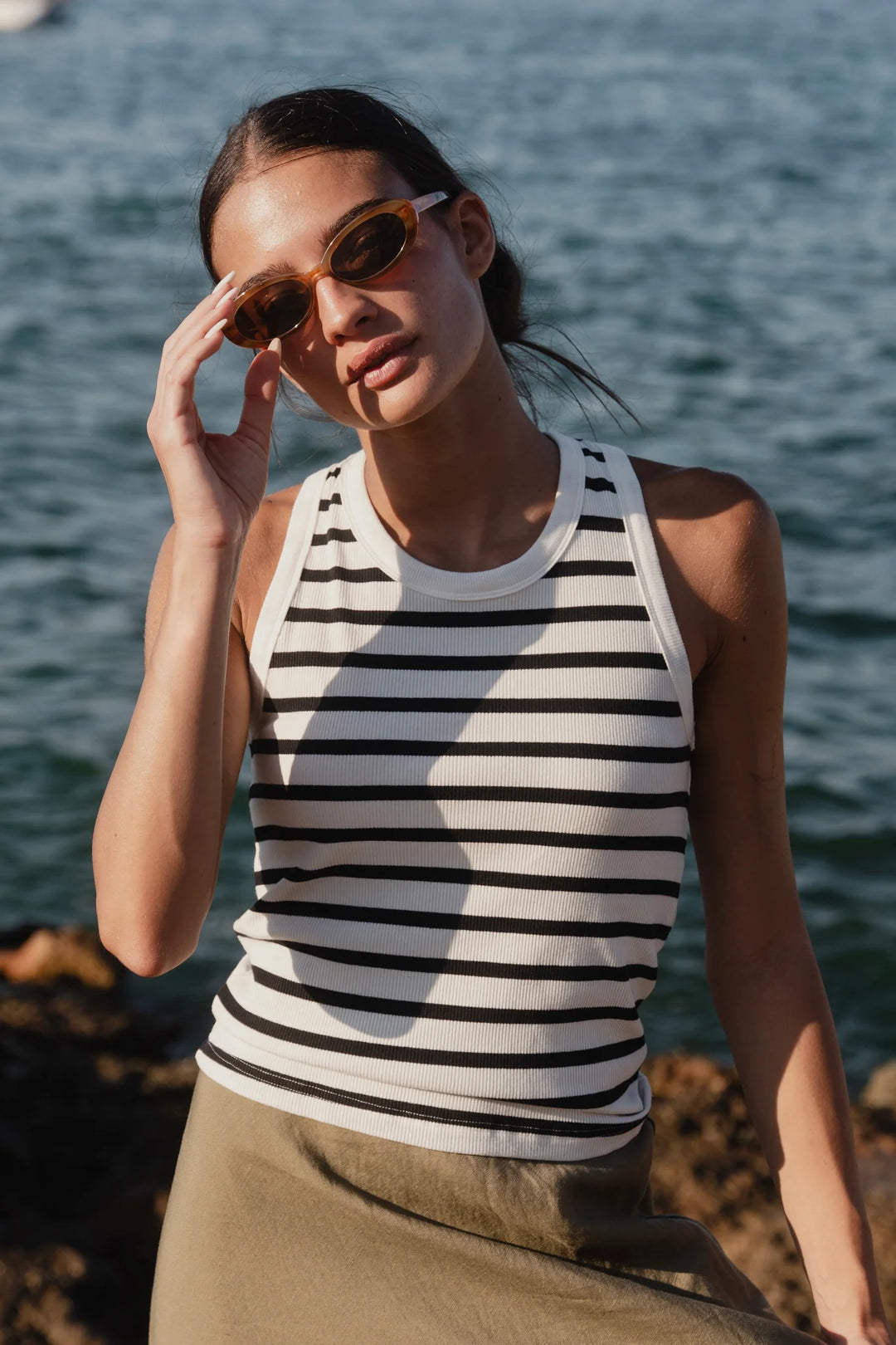 Cobble Stripe Tank