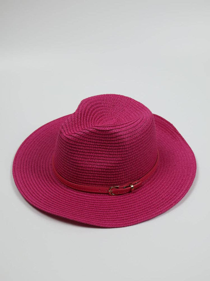 Fedora Sun Hat Bubblegum Pink