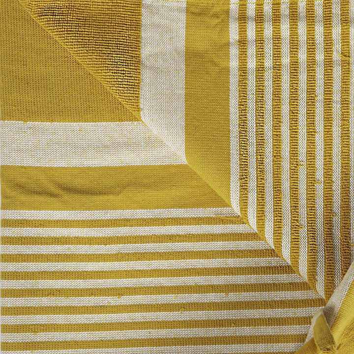 Deluxe Turkish Beach Towel Yellow